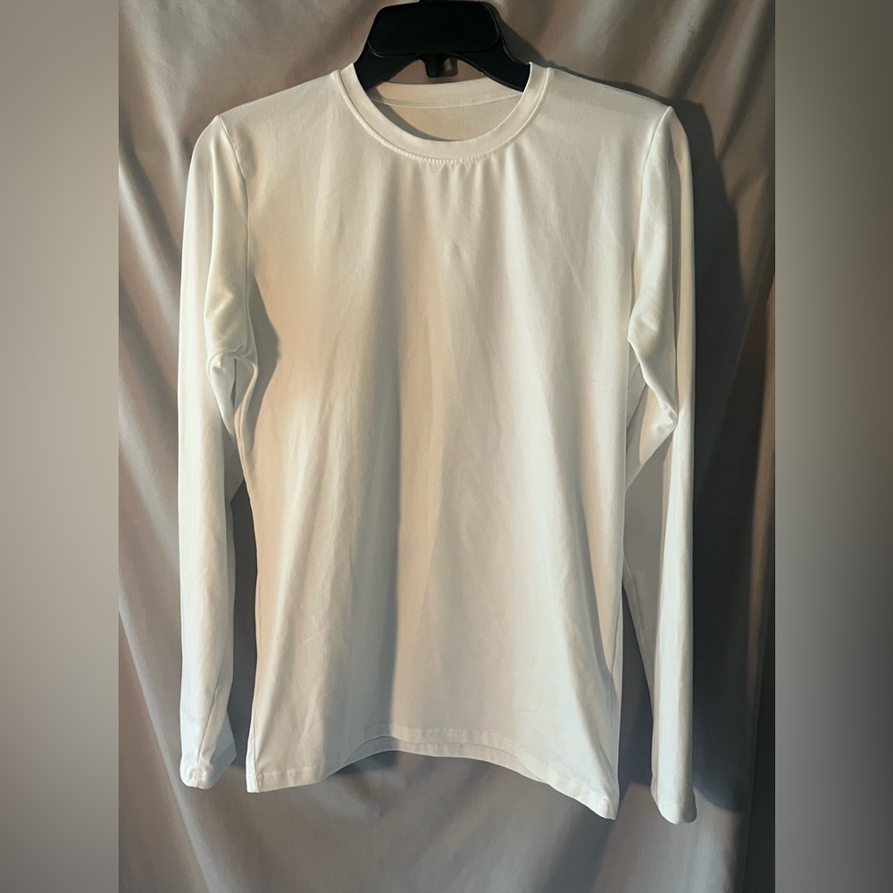 Classic Lightweight Long Sleeve Tee - White